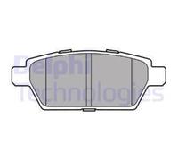 DELPHI Pastiglie Freno Bremsbelegsatz Posteriore per Mazda 6 Station Wagon