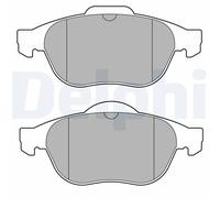 DELPHI Pastiglie Freno Kit Frontale per Renault Espace IV JK0/1_ Laguna II