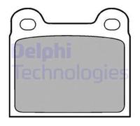 DELPHI Pastiglie Posteriore per Opel Kadett C Mercedes-Benz CLASSE S Coupé