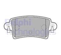 DELPHI Pastiglie Posteriore per Opel Movano Pritsche/Telaio Nissan Interstar