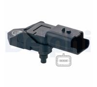 DELPHI PS10197 Sensore pressione aria, Aggiustaggio altimetrico per CITROËN,FIAT