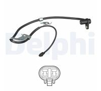 DELPHI Sensore ABS Contagiri Anteriore Sinistra per Suzuki Liana Hatchback Lui