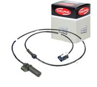 DELPHI Sensore ABS SS20261 1228mm Tipo sensore: Sensore passivo Numero di contatti a spina: 2 Compatibilità con FORD TRANSIT Pianale piatto/Telaio FM, FN TRANSIT Furgonato FA TRANSIT TOURNEO FC