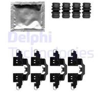 DELPHI Set Accessori Pastiglia Freno a Disco Posteriore per Toyota Yaris Auris