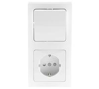 DELPHI set "Door 2-fold", 3 pezzi, bianco, combinazione
