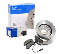 DELPHI Set Pastiglie Freno + Dischi Anteriori Ventilati per VW Transporter VI