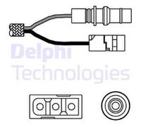 DELPHI Sonda Controllo Lambda Adatto A per Mercedes-Benz Cabriolet