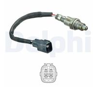 DELPHI Sonda Controllo Lambda Adatto A per Toyota Aygo 1.0 Vvt-I Yaris