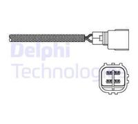 DELPHI Sonda Controllo Lambda Adatto A per Toyota Starlet 1.3 1.5 16V