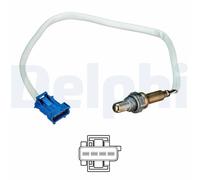 DELPHI Sonda Controllo Lambda per Peugeot 207 1.4 16V 206 Hatchback Citroën