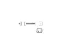DELPHI Sonda lambda ES20040-12B1 riscaldato davanti al catalizzatore 870mm Compatibilità con FIAT BRAVO I 182 BRAVA 182 MAREA Weekend 185 MAREA 185, LANCIA DELTA II 836