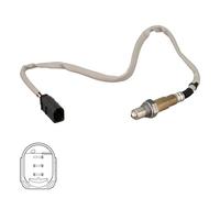 DELPHI Sonda lambda ES21074-12B1 Sonda lambda a banda larga, riscaldato davanti al catalizzatore, dietro al catalizzatore 631mm
