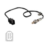 DELPHI Sonda lambda ES21102-12B1 riscaldato davanti al catalizzatore 750mm Compatibilità con VW Golf 6 5K1 Golf 5 Hatchback 1K1, AUDI A3 Sportback 8PA A3 Hatchback 8P1, SEAT Leon Hatchback 1P1