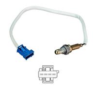 DELPHI Sonda lambda ES21244-12B1 Sonda planare, riscaldato dietro al catalizzatore 570mm