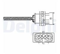 Delphi Sonda Lambda Per Opel Astra Combo Meriva Vectra Zafira