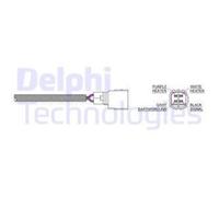 DELPHI Sonda Lambda Regolatrice Per Toyota Yaris 1.0 2.0 4WD 1.8 2.4 300