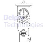 DELPHI Valvola Di Espansione Climatizzatore Per Peugeot 308 SW II LC LB