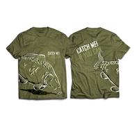 DELPHIN Catch me, verde, T-Shirt Carpa
