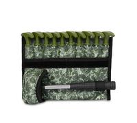 DELPHIN FIXT C2G, Set di penne con martello, verde-camuffare