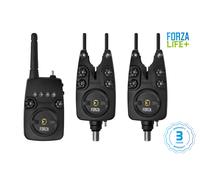 DELPHIN FORZA LIFE+ , Set indicatore di abboccata, nero, 2+1