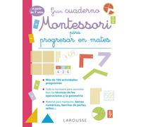 Delphine Urvoy Gran cuaderno Montessori para progresar en mates. A (Tascabile)