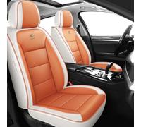 DELPOS Coprisedili universali per auto, accessori per Citroen C3/C3/C3 Picasso/AirCross/C3 Pluriel, colore arancione