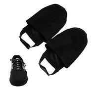 delr 2 copribowling | copertura in tessuto non tessuto con coulisse elastica - la custodia nera per scarpe da bowling aumenta l'attrito per gli uomini