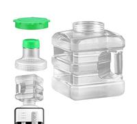 delr Acqua | Contenitori di stoccaggio acqua | Borraccia serbatoio acqua portatile con connettori per serbatoio allagamento campeggio all'aperto escursionismo