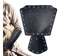 delr Bracciali Braccio Cavaliere | Bracciali da polso Guantelete Regolabile,Costume in Stile Cavaliere per Uomini, Bambini e Adolescenti per svolgere un ruolo Medievale sul Palco