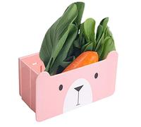 delr Cestino per colino per lavello da cucina | Cestini da appendere a parete con supporto per griglia di scarico | Forniture di archiviazione domestica multifunzionali facili da installare