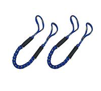 delr Corda di ormeggio per barca Linea di Molla di Barca Bungee Dock Corda Elastico Ad Alta Resistenza Allungabile Ammortizzatore per Barca Accessorio, Pontone, Kayak, Canoa, Motori 2