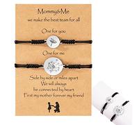 delr Desiderio di Gioco - Coppia Mano Acciaio Titanio | Set Bracciale Dente Leone Mano Decorativa Ritorno a Scuola Amicizia Relazione Fidanzato Regalo Fidanzato