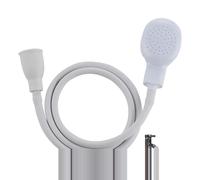 delr Doccia per cani, spruzzatore multifunzionale per cani, per rubinetto vasca da bagno, doccia per animali domestici, collegamento rapido sul deviatore anteriore del beccuccio della vasca