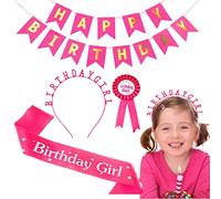 delr fascia di compleanno | Accessori per banner di buon compleanno con logo - Carino decorazione cerimoniale di compleanno per feste, cappelli squisiti per ragazzi per ragazze e ragazzi