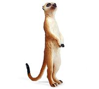 delr Figure di animali del deserto,Figure di mangusta in miniatura per camera da letto | Figura mangusta Simulazione, Scultura in miniatura di animale del deserto per il compleanno