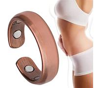 delr Magnete Anello linfatico terapeutico - Magnete Scarico Linfatico Anelli Terapeutici - Trattamento magnetico disintossicazione linfatica magnetica per alleviare il dolore da stress