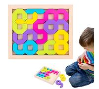 delr numeri Legno - Numeri educativi Legno 3D 0-9,Giocattolo educazione prescolare per la cognizione del numero Migliora la coordinazione -Mano bambini