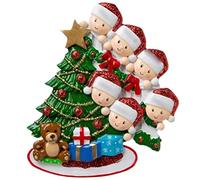 delr Ornamenti Navigni Personalizzati Famiglia | Ornamenti per Natale, decorazione della famiglia, Ciondoli con Nome DIY - 2022 Natale Ornamenti Famiglie 2022 Nome Benedizione Parole