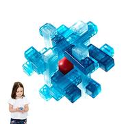 delr Puzzle Blocco - Puzzle Multicolore con lucchetto - Sblocca Giocattoli di distrazione a Mano Gioco sensoriale Educativo Interlock per Test