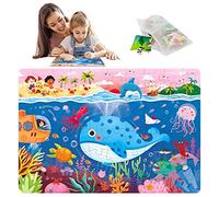 delr Puzzle per bambini,Blocco avanzato per bambini | Gioco Giocattoli Apprendimento Educativo precoce portatile per Regalo compagno giardino Bambini