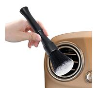 delr Spazzola per dettagli, in microfibra per dettagli, per pulizia auto, pannello strumenti automatico, spazzola per polvere per lavare emblemi, ruote, tappezzeria