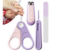 delr Toilette per bambini, con manico antiscivolo per bambini, con protezione carina, regali 4 in 1 per Baby Shower, articoli per neonati appena nati, kit essenziale per bambini, stabile