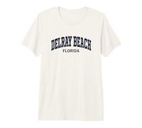 Delray Beach Florida Vintage Maglietta Premium