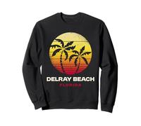 Delray Beach Tropical Florida Beach Tramonto Design Felpa