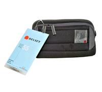 Delsey GOPIX 55 - Borsa A Cintura Per Fotocamera - Tessuto - Grigio, Nero