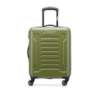DELSEY Jeep JH004C - Valigia rigida sottile, 54 x 40 x 20 cm, S sottile, verde