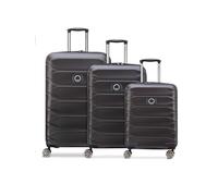 Delsey Paris Meteor 4 ruote Set di valigie 3 pezzi con piega di espansione capuccino (TAS014684)