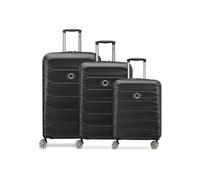 Delsey_Meteor_Parent, Nero , 3-Piece Set (Small, Medium, Large)