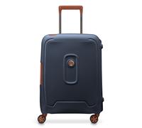 DELSEY PARIS 4 Double Rolls Cabin Trolley Slim 55 Ink Blue