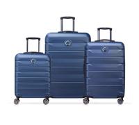 Delsey Paris Air Armour 4 ruote Set di valigie 3 pezzi con piega di espansione nachtblau (TAS010620)
